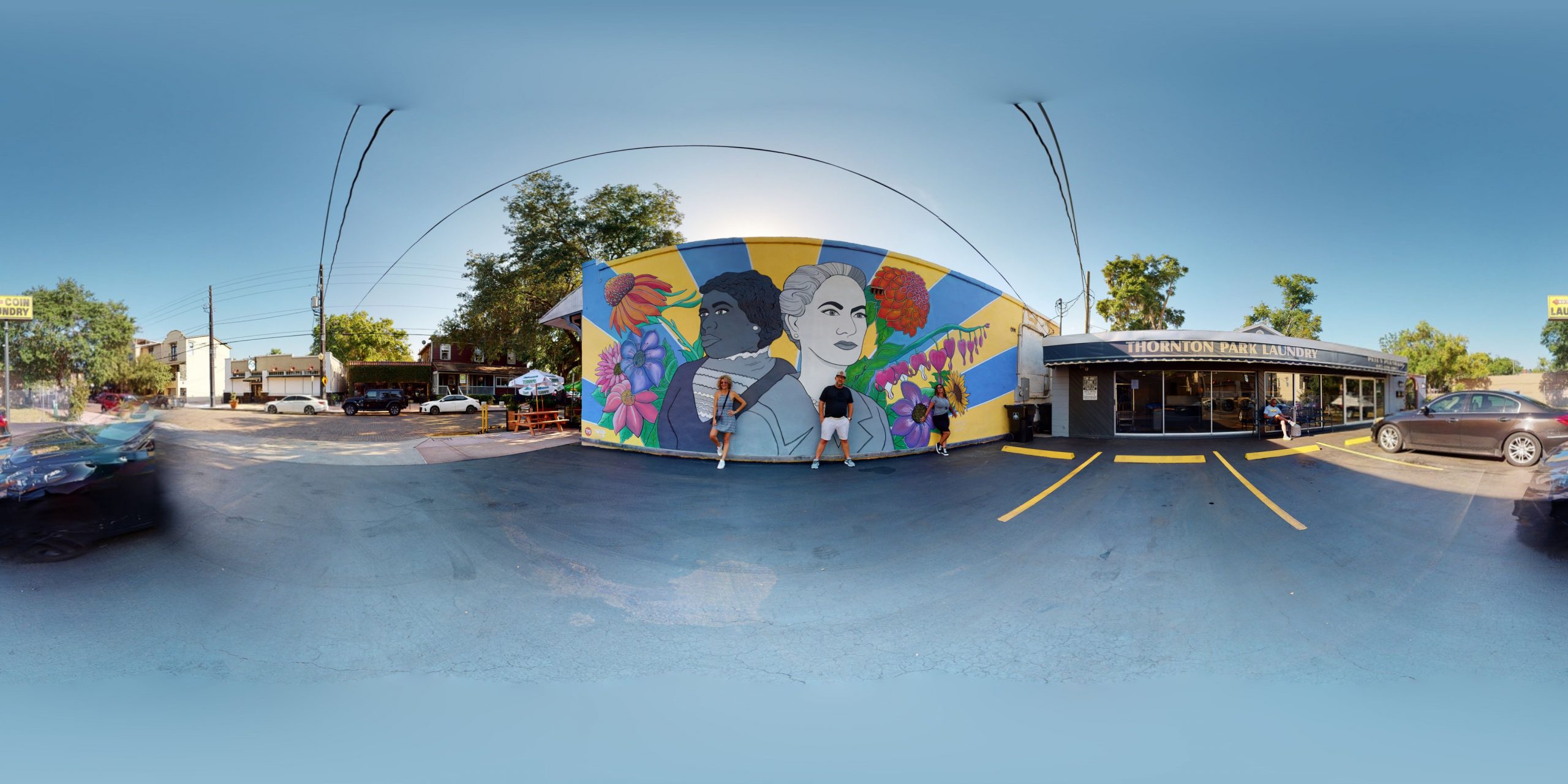 Mills 50 District. Murals of Orlando in 360 views.
